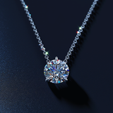 Eternity Rose Gold Lariat Necklace