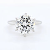 Round-Cut Diamond Ring | London Jeweller