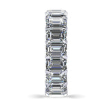 Emerald Cut Diamond Eternity | Bespoke Eternity Rings | London Jeweller
