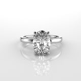 Hidden Halo Engagement Ring | Bespoke Engagement Rings | London Jeweller
